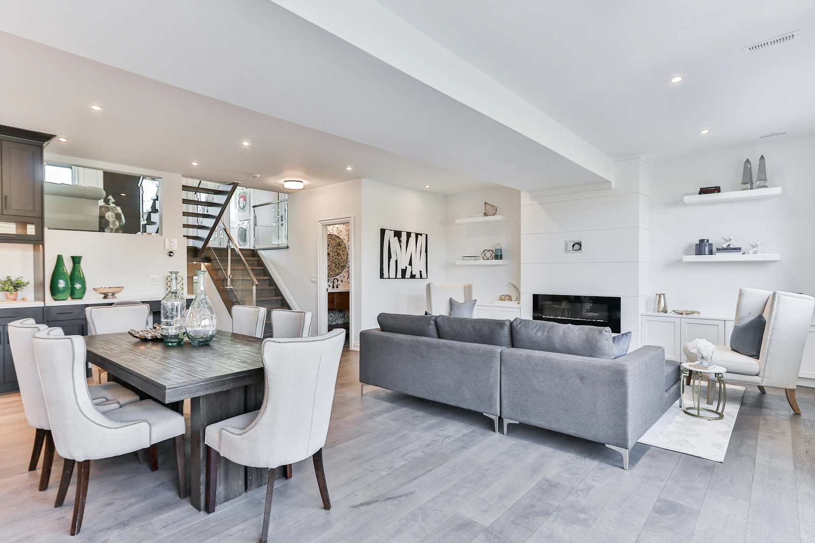 Bright home room